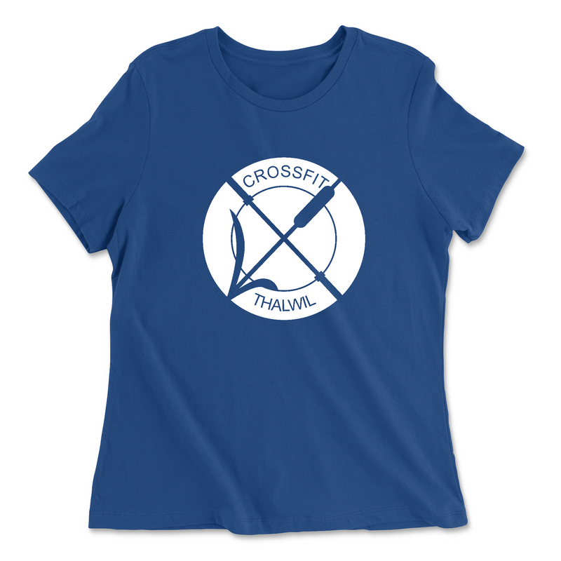 CrossFit Thalwil Standard (White) Womens - Relaxed Jersey T-Shirt