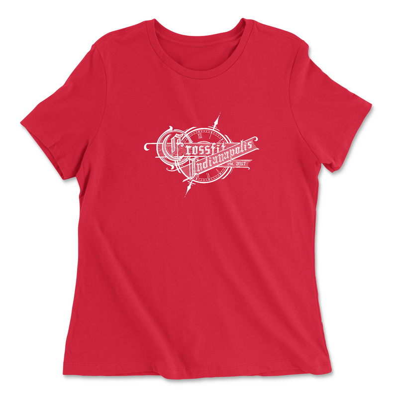 CrossFit Indianapolis EST 2017 Womens - Relaxed Jersey T-Shirt