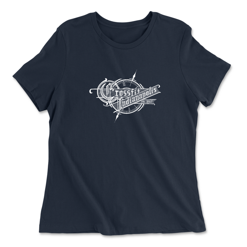 CrossFit Indianapolis EST 2017 Womens - Relaxed Jersey T-Shirt