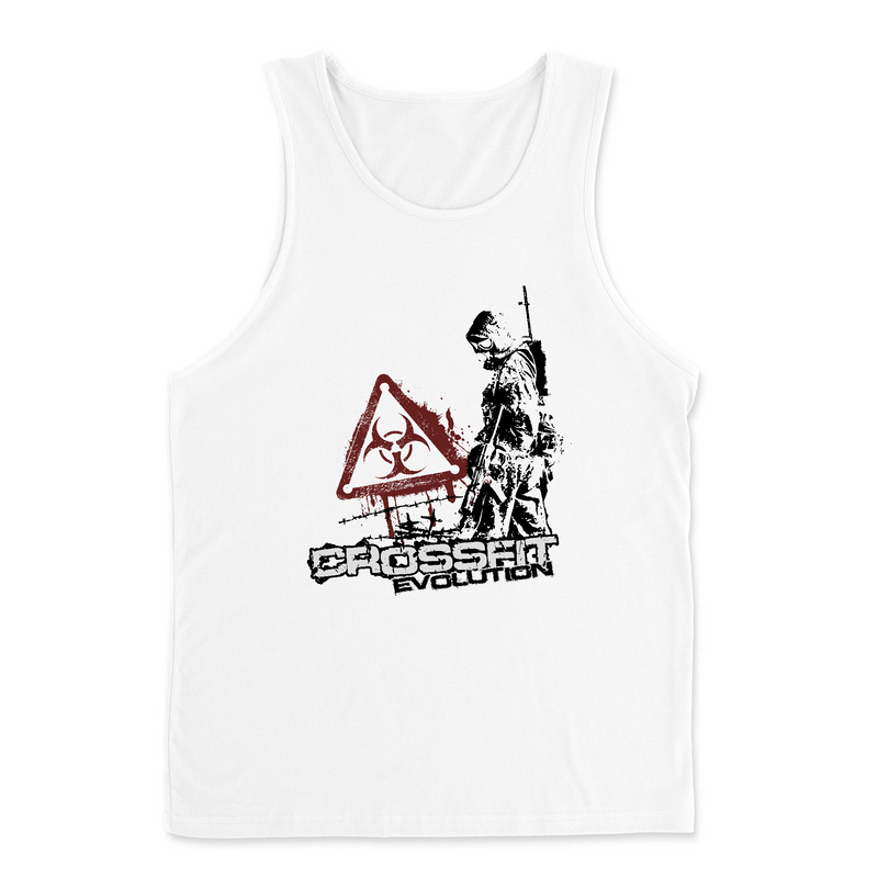 Mens 2X-Large WHITE Tank Top