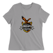 Womens 2X-Large SOLID_ATHLETIC_GREY Relaxed Jersey T-Shirt