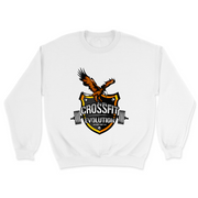 Mens 2X-Large WHITE Midweight Sweatshirt
