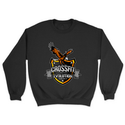 Mens 2X-Large BLACK Midweight Sweatshirt