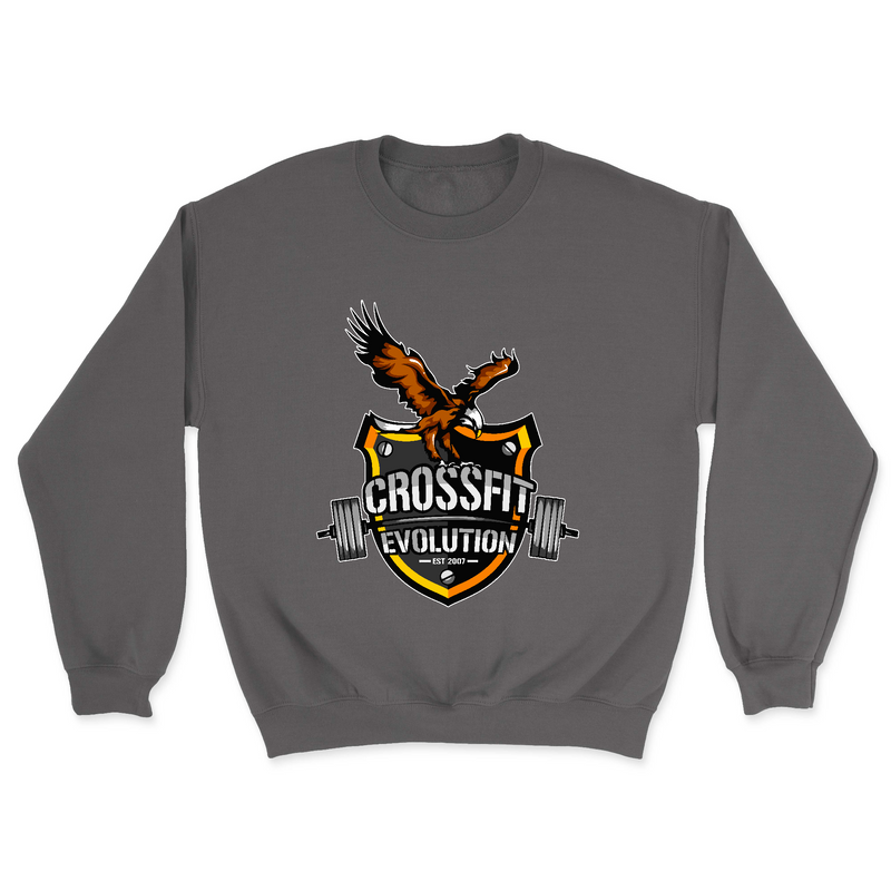 Mens 2X-Large CHARCOAL Midweight Sweatshirt