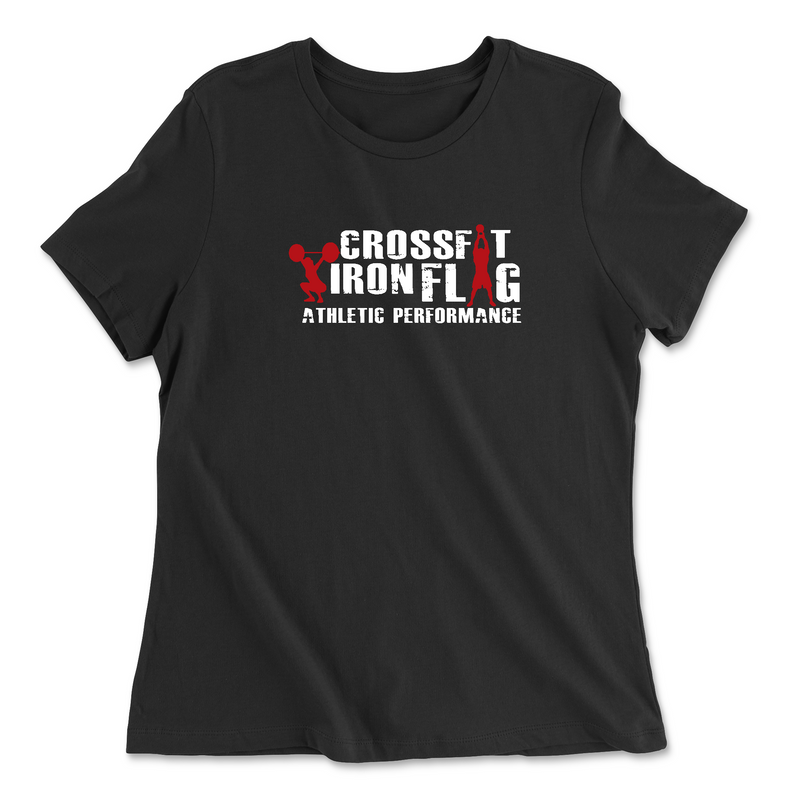 Womens 2X-Large BLACK Relaxed Jersey T-Shirt