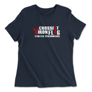 Womens 2X-Large NAVY Relaxed Jersey T-Shirt