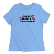 Womens 2X-Large CAROLINA_BLUE Relaxed Jersey T-Shirt