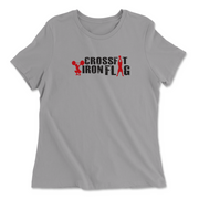 Womens 2X-Large SOLID_ATHLETIC_GREY Relaxed Jersey T-Shirt