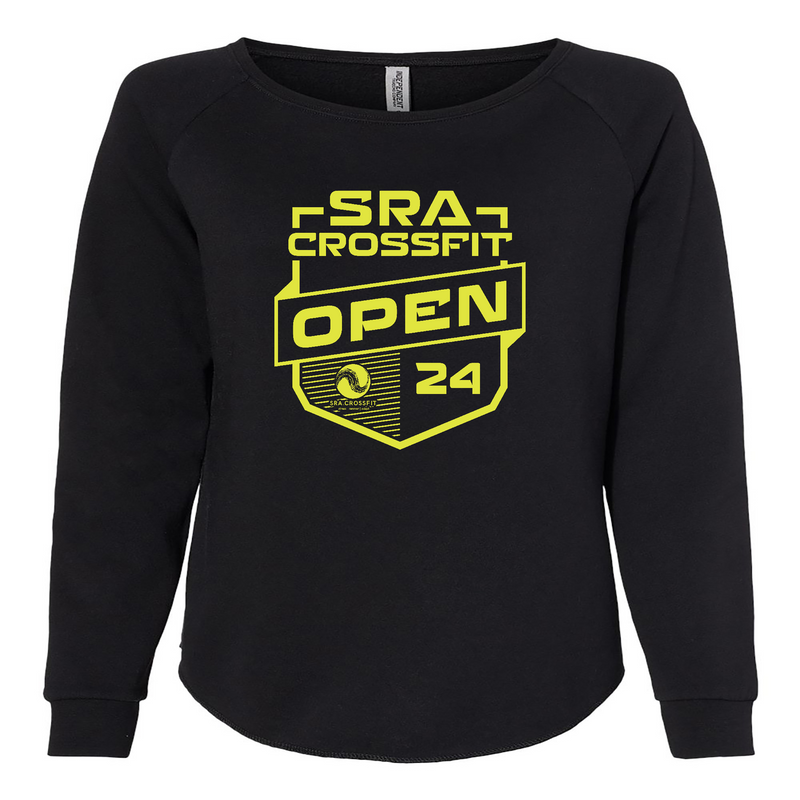 Womens 2X-Large Black CrewNeck