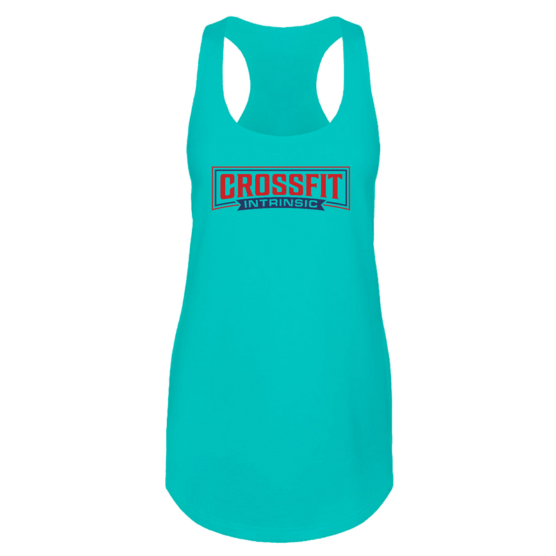 Womens 2X-Large Tahiti Blue Tank Top (Front Print Only)