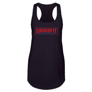 Womens 2X-Large Black Tank Top (Front Print Only)