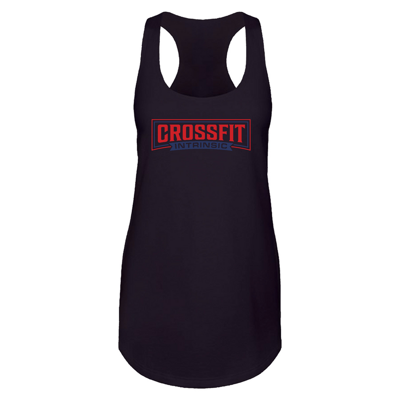Womens 2X-Large Black Tank Top (Front Print Only)