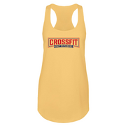 Womens 2X-Large Banana Cream Tank Top (Front Print Only)