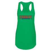 Womens 2X-Large Kelly Green Tank Top (Front Print Only)