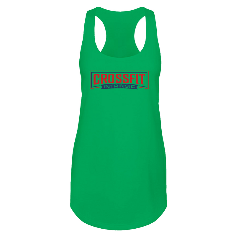 Womens 2X-Large Kelly Green Tank Top (Front Print Only)
