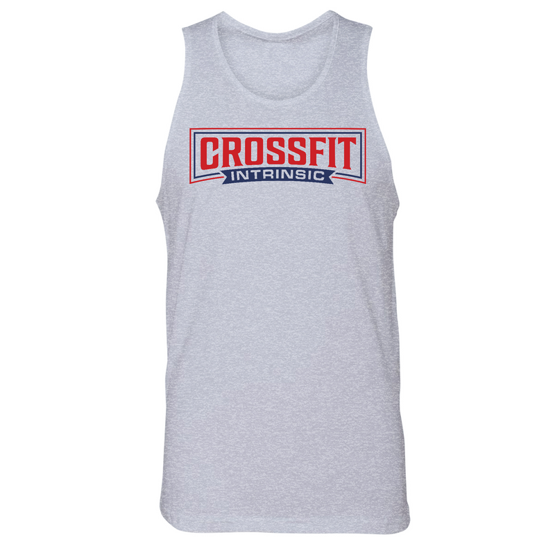 Mens 2X-Large Heather Gray Tank Top
