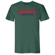 Mens 2X-Large Heather Forest Green T-Shirt