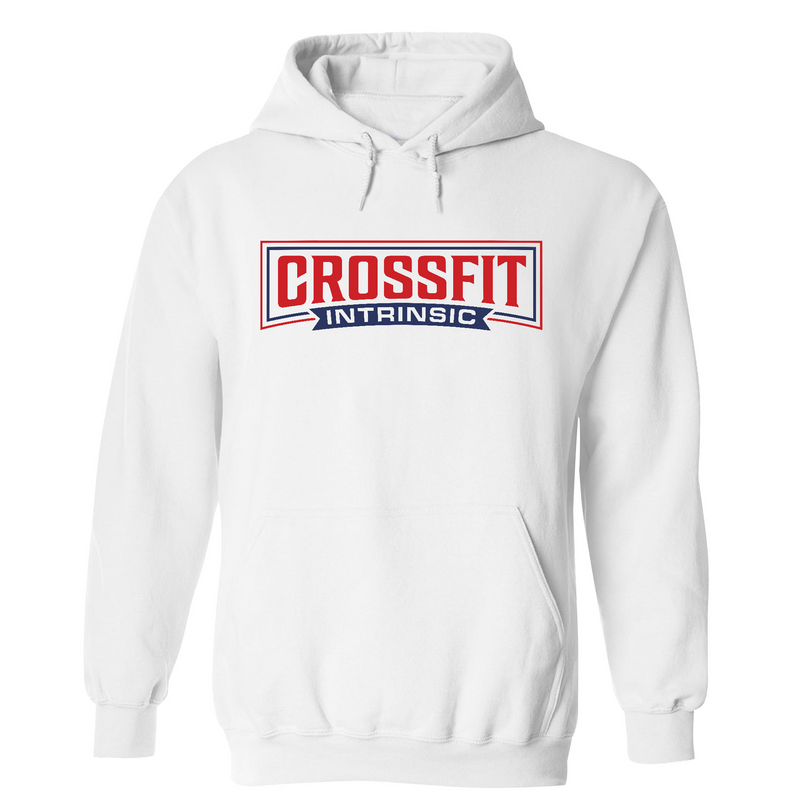 Mens 2X-Large White Hoodie