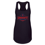 Womens 2X-Large Black Tank Top (Front Print Only)