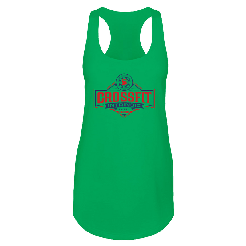 Womens 2X-Large Kelly Green Tank Top (Front Print Only)