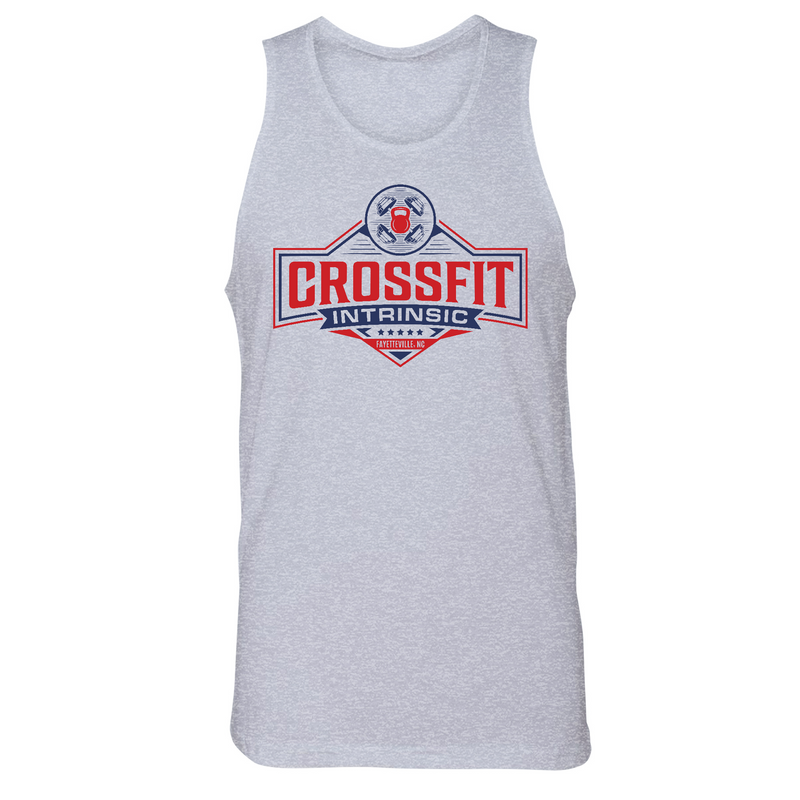 Mens 2X-Large Heather Gray Tank Top