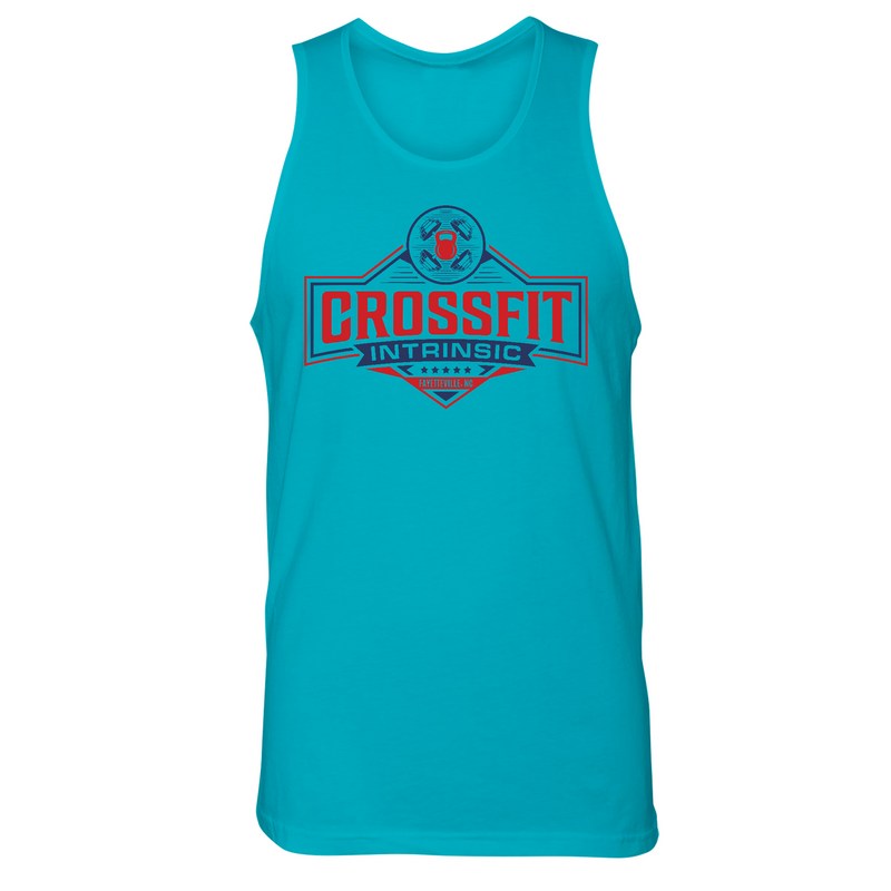 Mens 2X-Large Tahiti Blue Tank Top