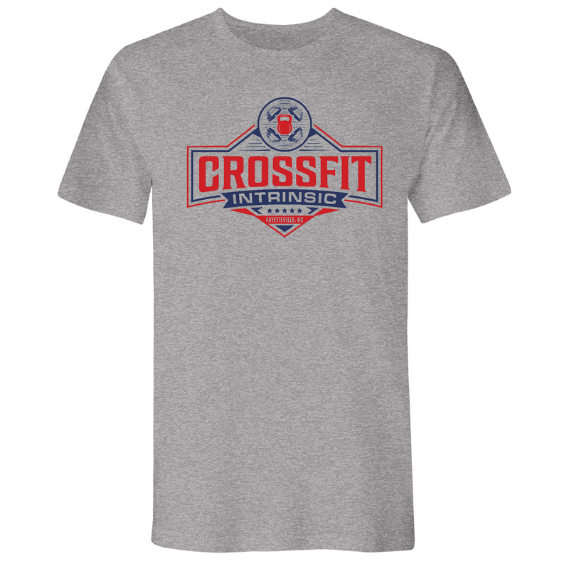 Mens 2X-Large Dark Heather Gray T-Shirt