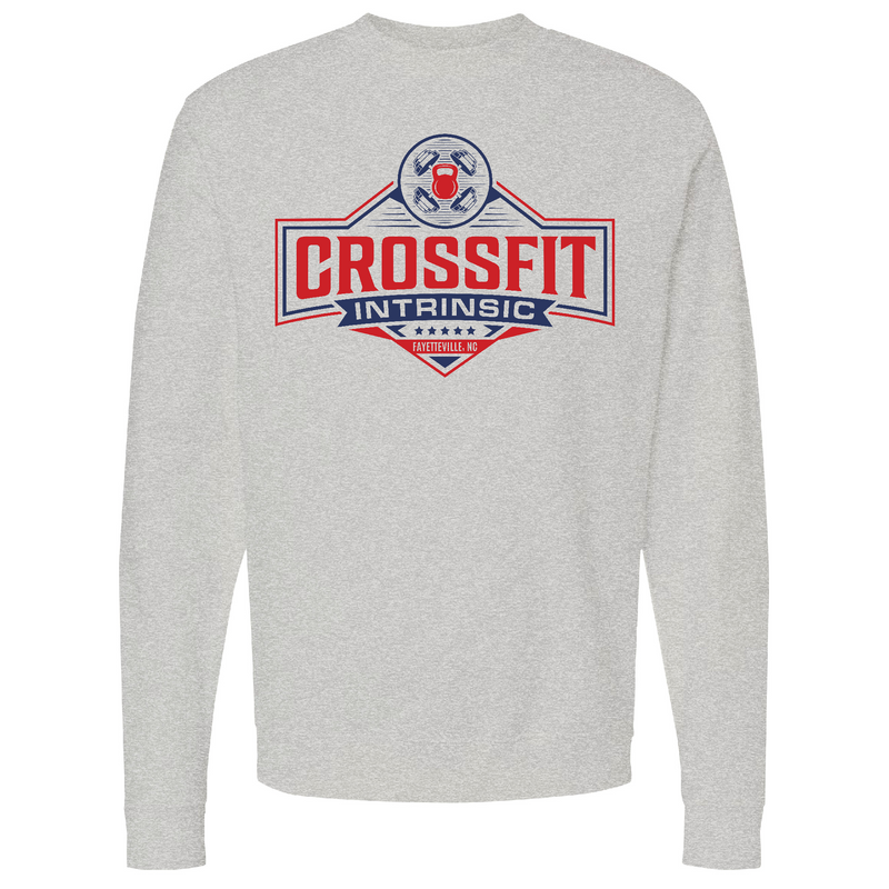 Mens 2X-Large Grey Heather Sweatshirt