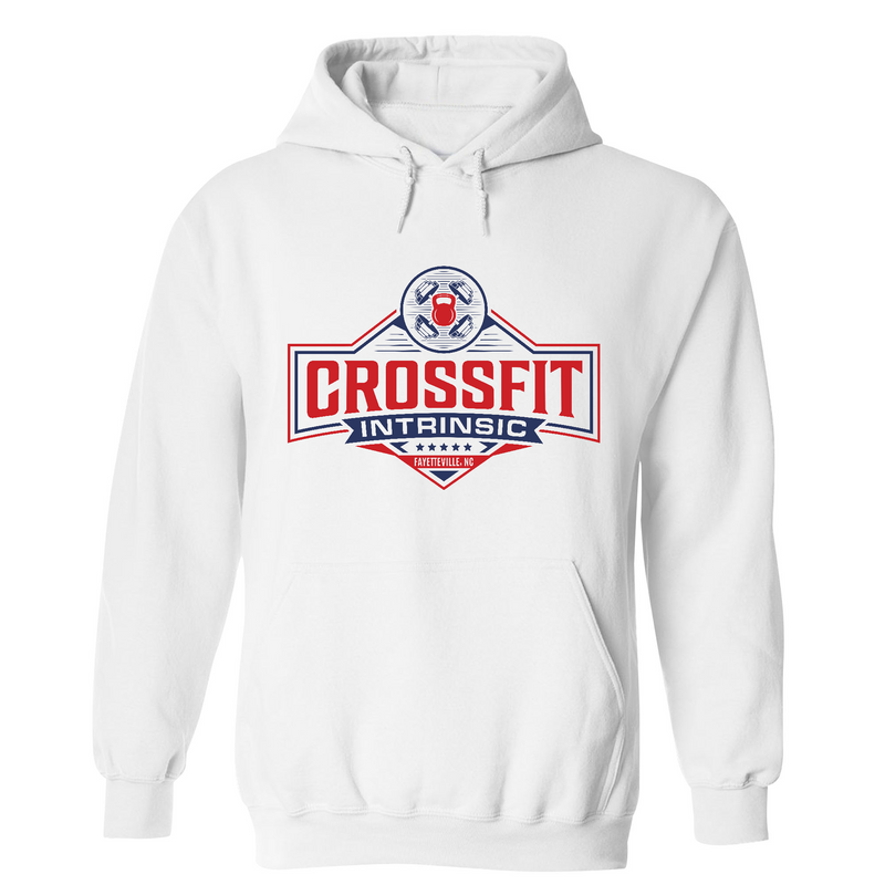 Mens 2X-Large White Hoodie