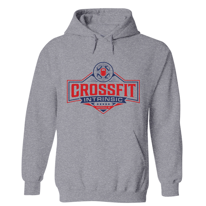 Mens 2X-Large Gunmetal Heather Hoodie