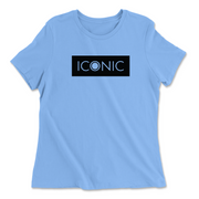Womens 2X-Large CAROLINA_BLUE Relaxed Jersey T-Shirt