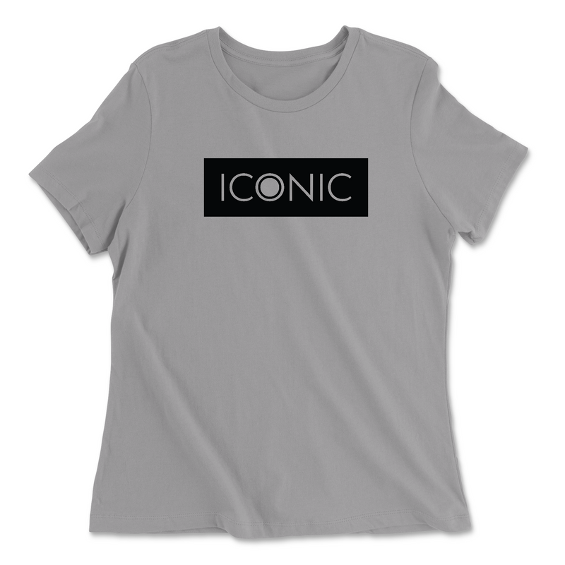 Womens 2X-Large SOLID_ATHLETIC_GREY Relaxed Jersey T-Shirt