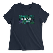 Womens 2X-Large NAVY Relaxed Jersey T-Shirt