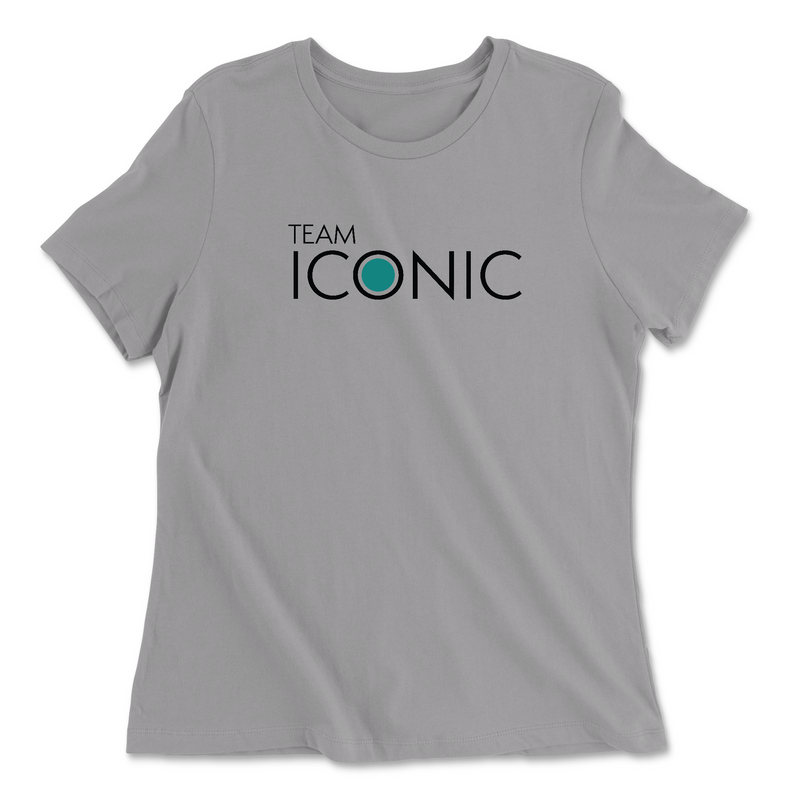 Womens 2X-Large SOLID_ATHLETIC_GREY Relaxed Jersey T-Shirt