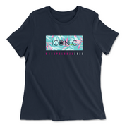 Womens 2X-Large NAVY Relaxed Jersey T-Shirt