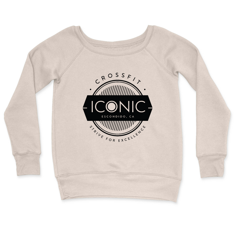 Womens 2X-Large BONE CrewNeck