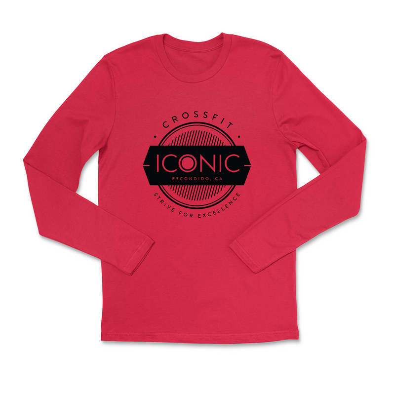 Mens 2X-Large RED Long Sleeve