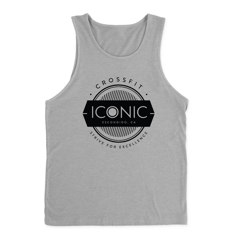 Mens 2X-Large HEATHER_GRAY Tank Top