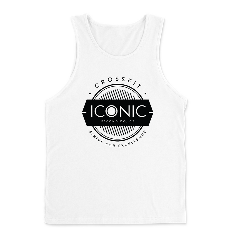 Mens 2X-Large WHITE Tank Top