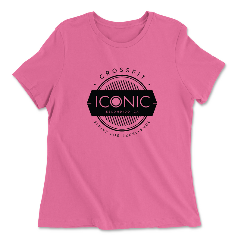Womens 2X-Large CHARITY_PINK Relaxed Jersey T-Shirt