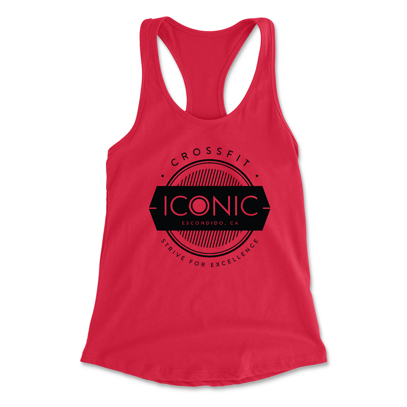 Womens 2X-Large RED Tank Top