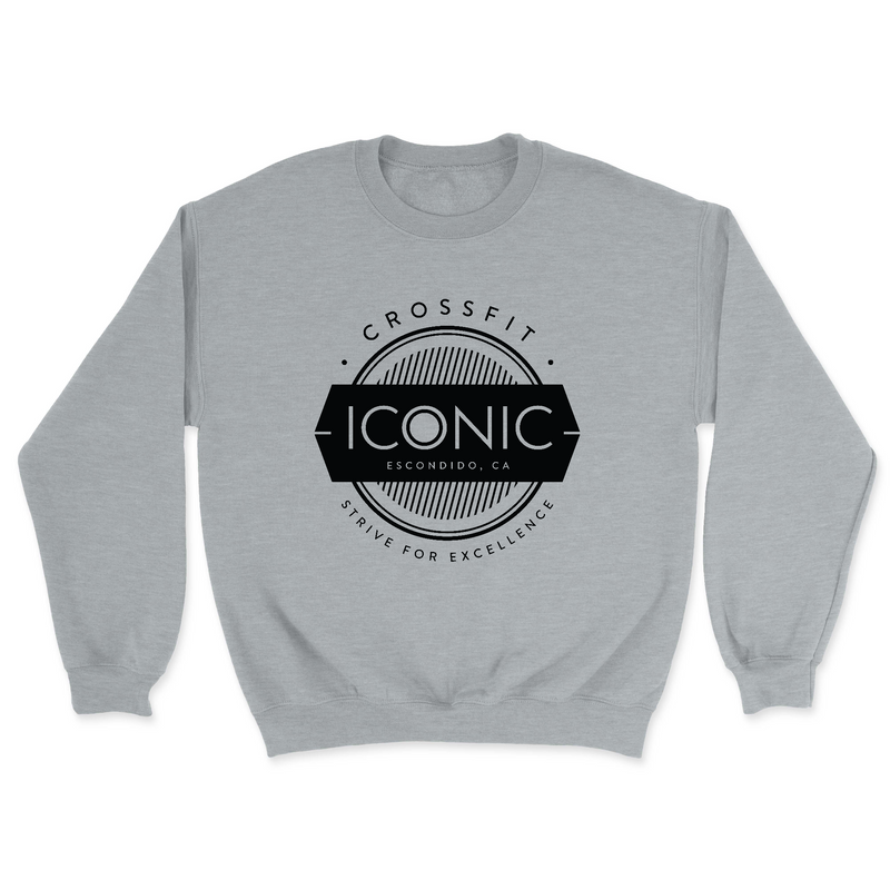 Mens 2X-Large GRAY_HEATHER Midweight Sweatshirt