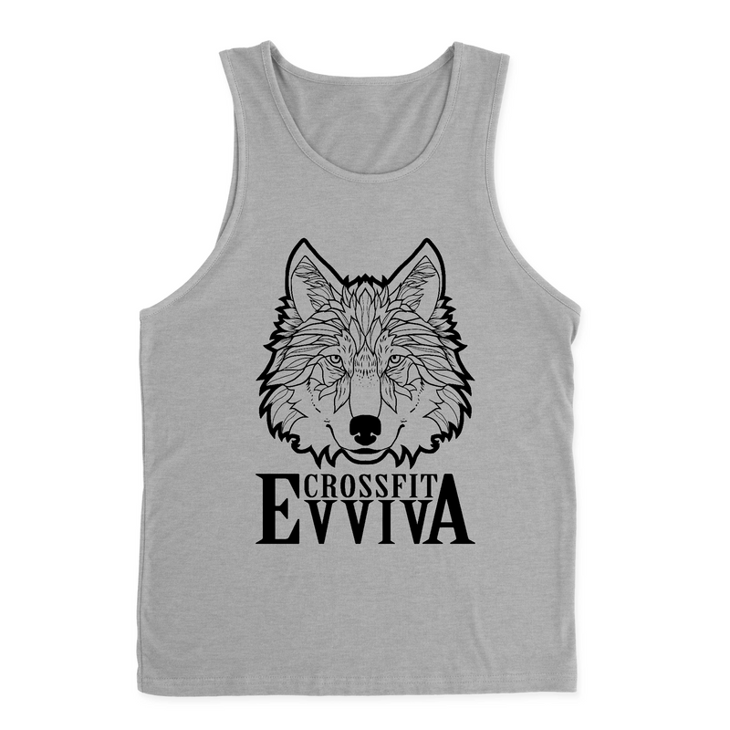Mens 2X-Large HEATHER_GRAY Tank Top
