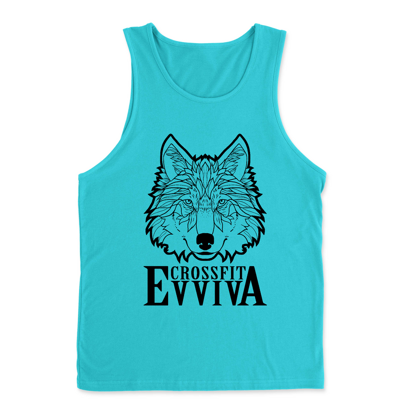 Mens 2X-Large TAHITI_BLUE Tank Top