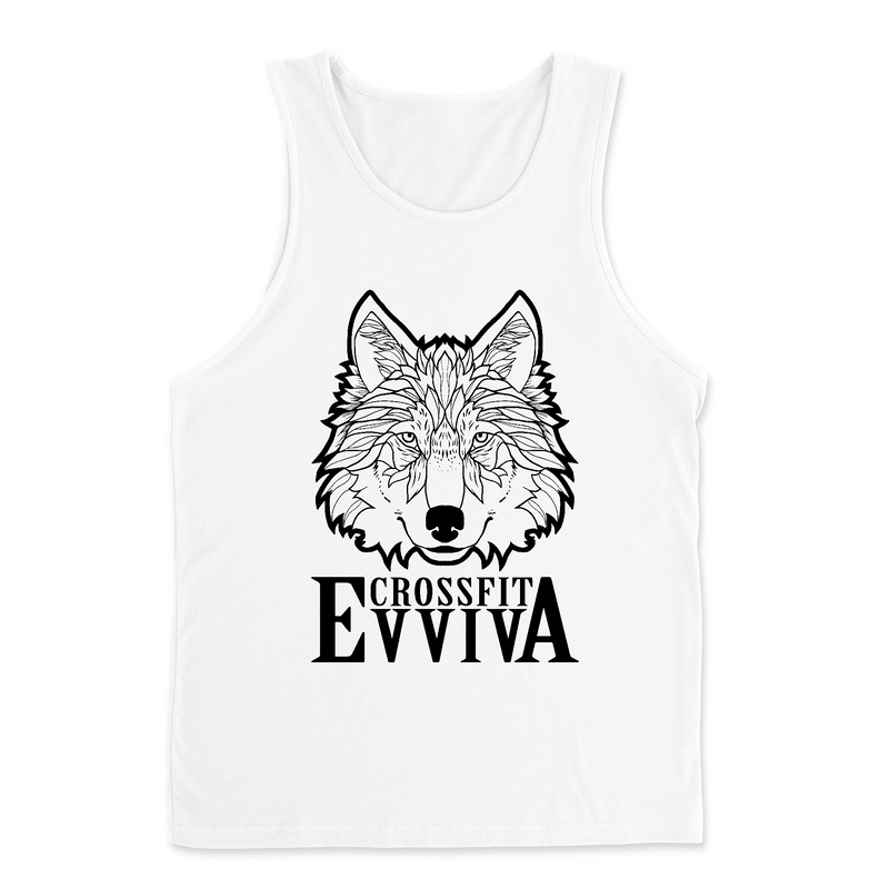 Mens 2X-Large WHITE Tank Top