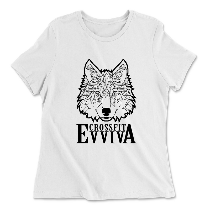 Womens 2X-Large WHITE Relaxed Jersey T-Shirt
