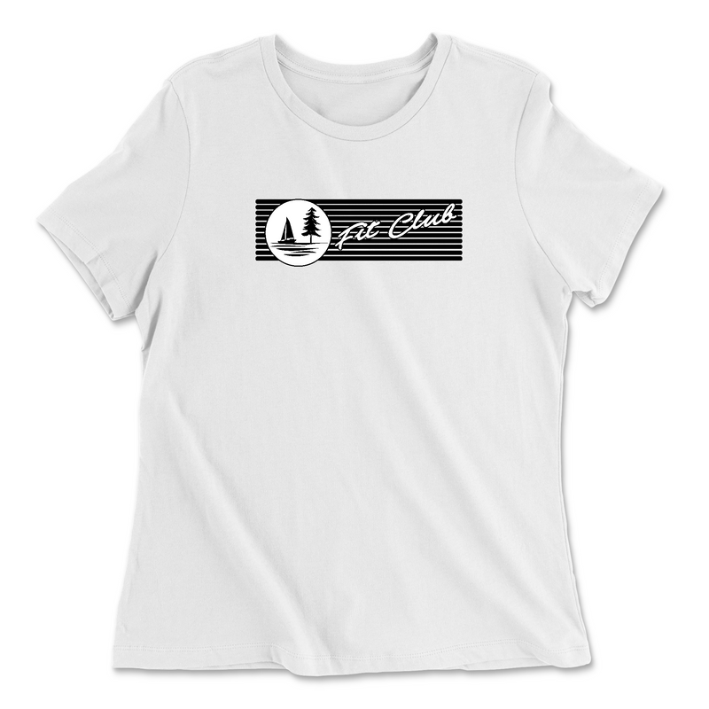 CrossFit 614 Stripes Womens - Relaxed Jersey T-Shirt