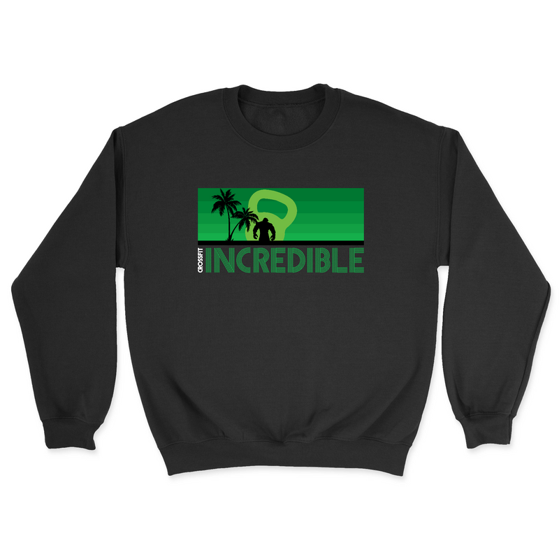 CrossFit Incredible Green Mens - Midweight Sweatshirt