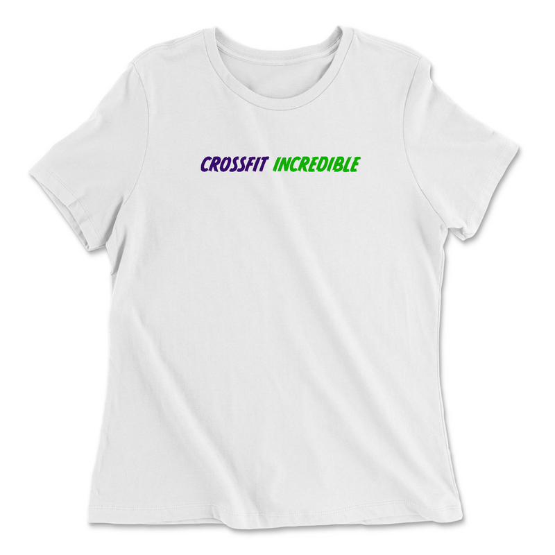 CrossFit Incredible Splatter Womens - Relaxed Jersey T-Shirt