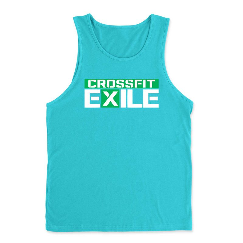 Mens 2X-Large TAHITI_BLUE Tank Top